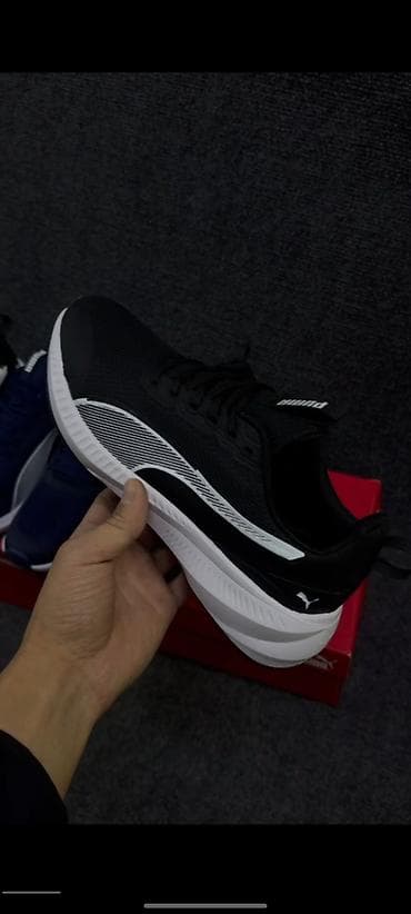 puma обувь: Мужские кроссовки, 42, Puma, Новый, цвет - Черный, Платная доставка — 3