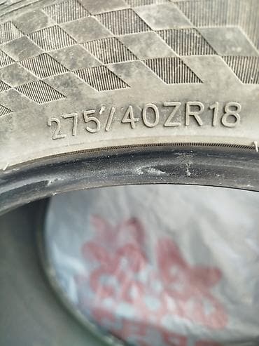 275 40 r18: Летние шины 275/40 ZR18, пара. Продаю пару летних шин, 80%, в — 1