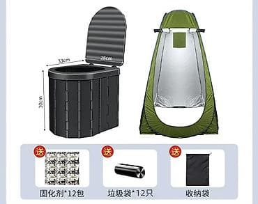 стар: Переносной комплект “походный туалет + палатка-приват” для кемпинга — 2