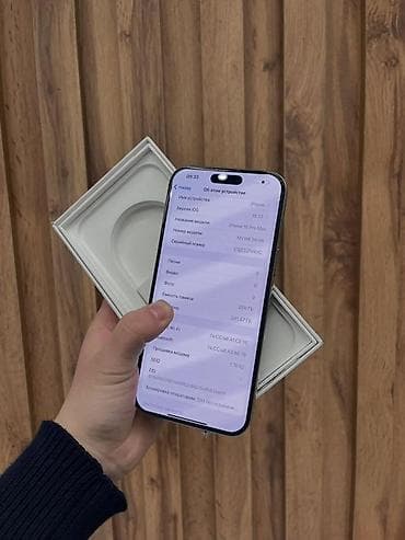 iphone 16 pro max: IPhone 15 Pro Max, Б/у, 256 ГБ, Natural Titanium, Коробка, 100 % — 2