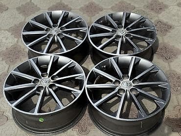 583 585: Литые Диски R 17 Toyota, Комплект, отверстий - 5, Б/у — 4