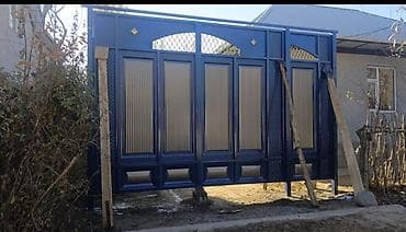 Распашные ворота: Ворота,Тапчаны,Ферма,Качели,все виды Сварки,,, - Материал: сталь с — 9