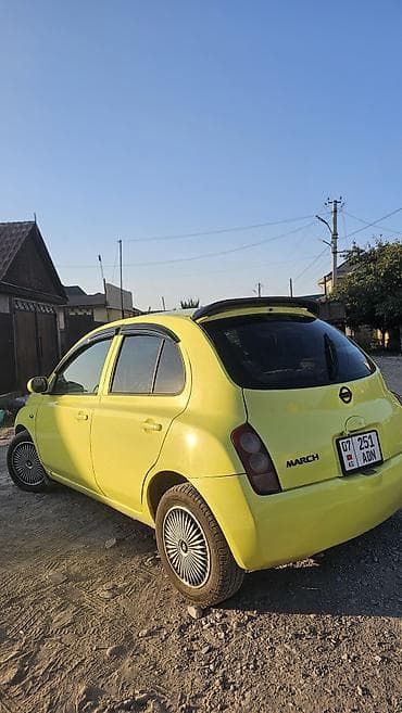 ниссан к12: Nissan March: 2002 г., 1.3 л, Автомат, Бензин, Хэтчбэк — 2
