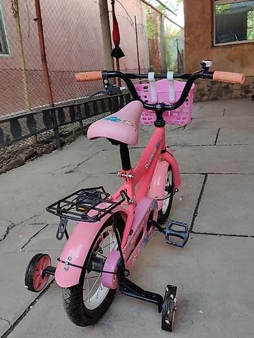 рама на велосипед: Детский велосипед, 2-колесный, 4 - 6 лет, Для девочки, Б/у — 3