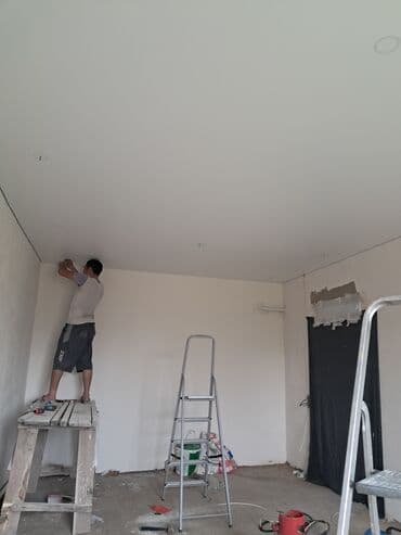 шпатель для натяжных потолков: Керме шыптар Жылтырак, Жылтырабаган, 3D потолоктор Кепилдиги, Акысыз консультация, Акысыз ченөө — 4