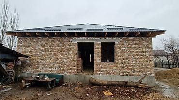 жд вокзал: Сокулукта бышкан кирпичтен жаны курулган 120 КВ/М под ПСО уй сатылат — 6
