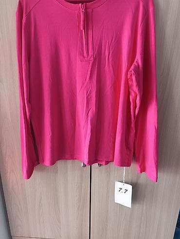 Киреге берилүүчү кийимдер: Лонгслив, түсү - Кызгылт — 1