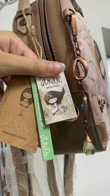 сумка женская большая брендовая: Рюкзак, Материал: Комбинированный материал, Женские, Новый — 6