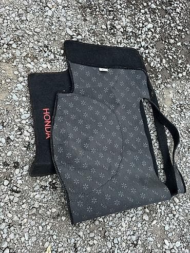 Аксессуары и тюнинг: Накидка на панель Honda, цвет - Черный, Б/у, Самовывоз — 3