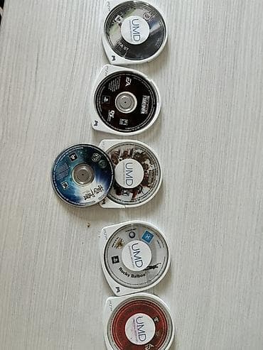 ds games: Коллекция UMD-дисков для Sony PSP Состав набора (UMD Video и UMD — 1