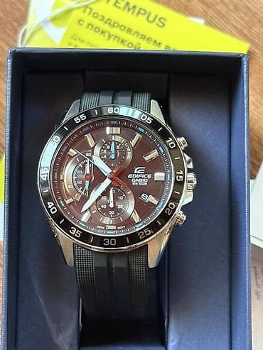 Аксессуарлар: CASIO Edifice кварцевые мужские часы с хронографом - Линейка: Edifice — 4