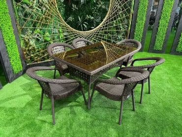 стол кухонный бу: Комплект садовой мебели — 1