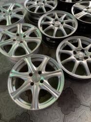 купить диск на машину: Куйма Дисктер R 15 Weds, Комплект, тешиктери - 4, Колдонулган — 9