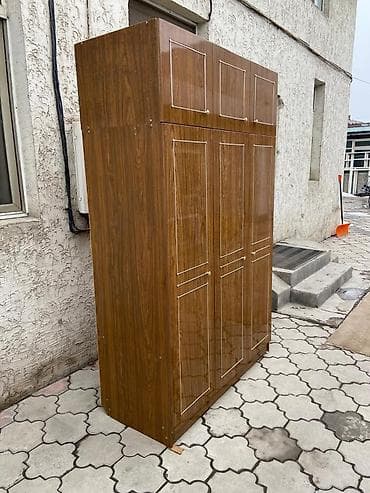 мебель сср: Шкаф для одежды, Б/у, Прямой, ЛДСП — 3