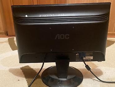 сколько стоят ноутбуки в бишкеке: Монитор, AOC, Б/у, LCD, 19" - 20" — 2