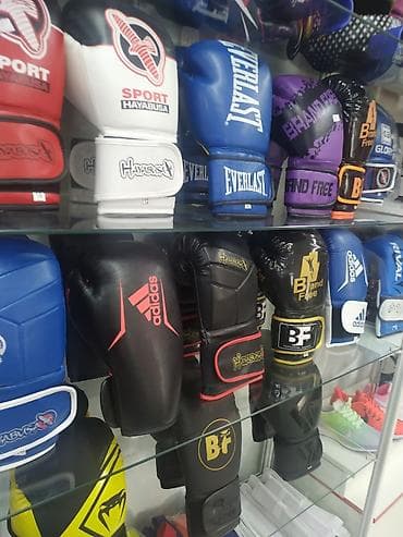 боксерки: Боксеркие перчатки перчатки для бокса перчатки для кикбоксинга мелей — 1