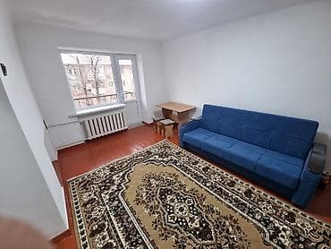 flat kant: 1 комната, 30 м², Хрущевка, 4 этаж, Косметический ремонт — 2