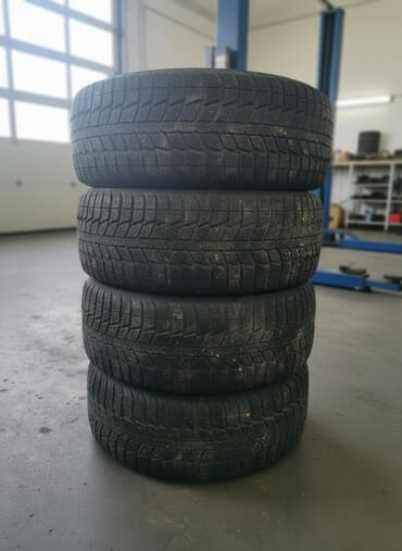 резины шины: Шины 205 / 55 / R 16, Зима, Б/у, Комплект, Легковые — 1