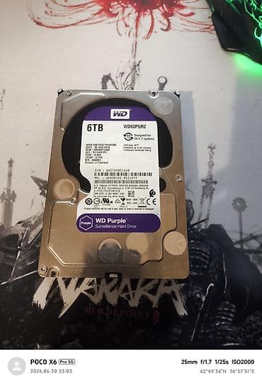 hdd disk: Накопитель для ПК, Новый, Western Digital (WD), HDD, Более 5 ТБ, 3.5", Для ПК — 3