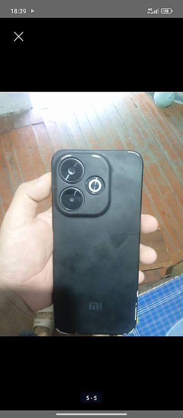Redmi, Redmi 13, Б/у, 256 ГБ, цвет - Черный, 2 SIM — 2