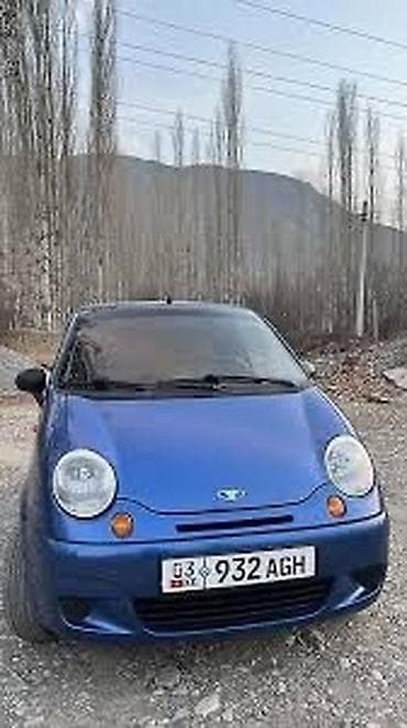 арзан машине: Daewoo Matiz: 2002 г., Кол менен иштөөчү, Бензин, Хетчбек — 1
