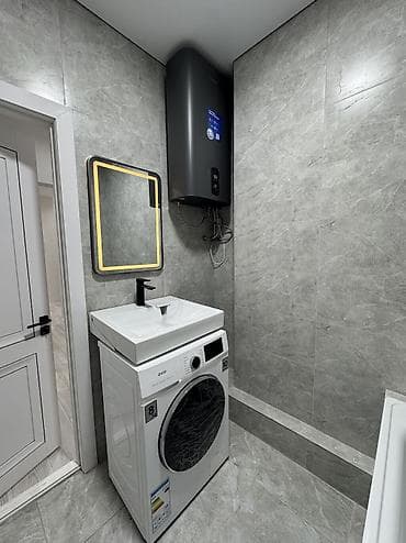 flat osh: 2 комнаты, 67 м², 108 серия, 4 этаж, Евроремонт — 10