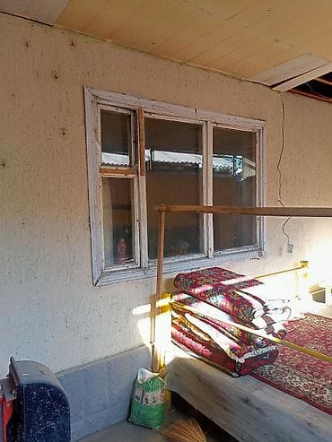 Даяр жыгач терезеле, Терезе түрү: Стандарттык, Декоративдик өзгөчөлүктөрү: Фрамуга, Колдонулган, Бөлүп төлөө жок — 2