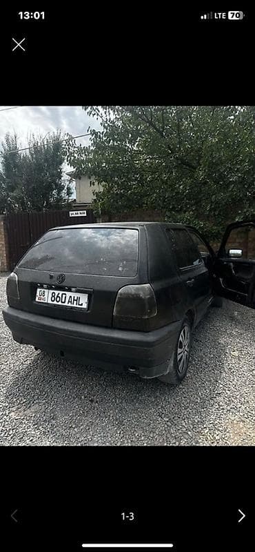 colf 2: Volkswagen Golf: 1993 г., 1.6 л, Механика, Бензин, Хэтчбэк — 3