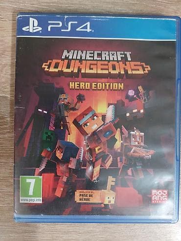 ps v: Игра для PS4: Minecraft Dungeons — Hero Edition Жанр — 1