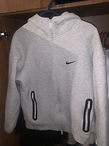 Мужской спортивный костюм, M, Nike, Б/у, цвет - Серый, Платная доставка