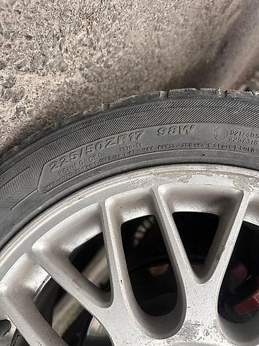 Колеса в сборе 225 / 50 / R 17, Лето, Б/у, Комплект, Легковые, Литые, отверстий - 5 — 2