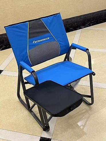 Походный складной стул, Другой материал, цвет - Синий