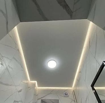ремонт жасайбыз: Керме шыптар Жылтырак, Жылтырабаган, 3D потолоктор Кепилдиги, Акысыз консультация, Акысыз ченөө — 4