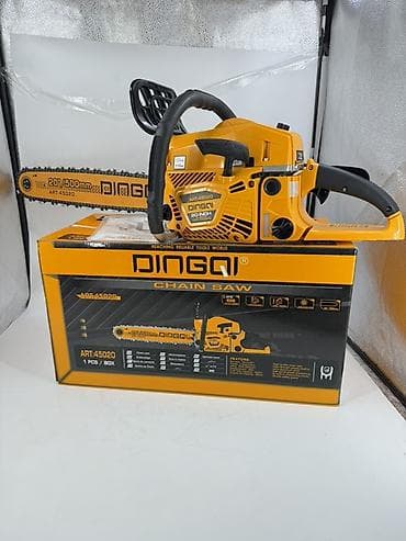 Крепежные инструменты: Бензопила DINGQI ART-45020 - Тип: бензиновая цепная пила - Длина — 9