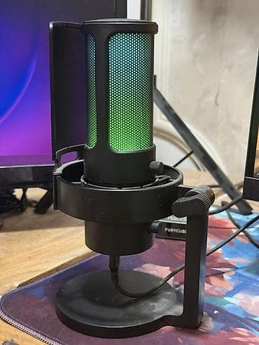 Микрофондор: Микрофон Fifine AmpliGame A8 Plus (RGB, USB) - Серия: Fifine RGB Mic — 3