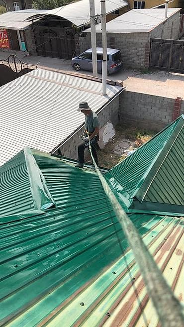 маляр работа: Покраска и обновление кровли Профессионально окрашиваем металлические — 7