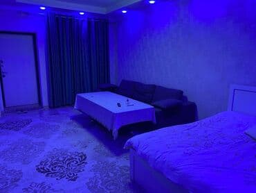 ош квартира на долгий срок: 1 комната, Душевая кабина, Постельное белье, Кондиционер — 4