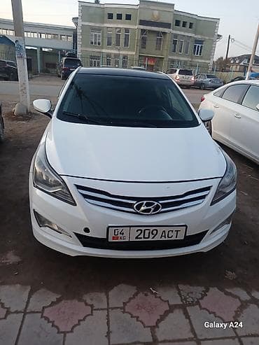 руль хундай: Hyundai Accent: 2011 г., 1.6 л, Кол менен иштөөчү, Бензин, Седан — 2