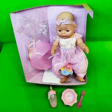 развивающие игрушки для детей 2 лет: Кукла игрушка резиновая👧 Большой миленький пупс для деток от 2 лет😊 — 4