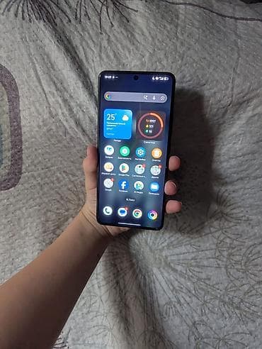 xiaomi 5: Poco F6, Б/у, 256 ГБ, цвет - Черный, 2 SIM — 1