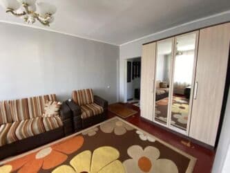 квартира на долгое время: 2 комнаты, Агентство недвижимости, Без подселения, С мебелью полностью — 3