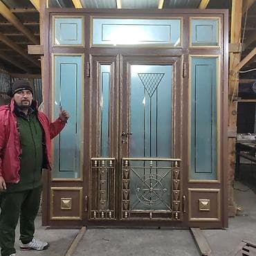 кухонные гарнитуры б: Навес, Арочный, Металл, Поликарбонат, Установка — 2