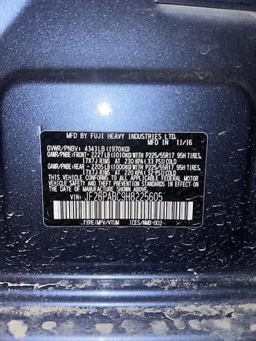 Subaru: Subaru XV: 2016 г., 2 л, Автомат, Бензин, Кроссовер — 9