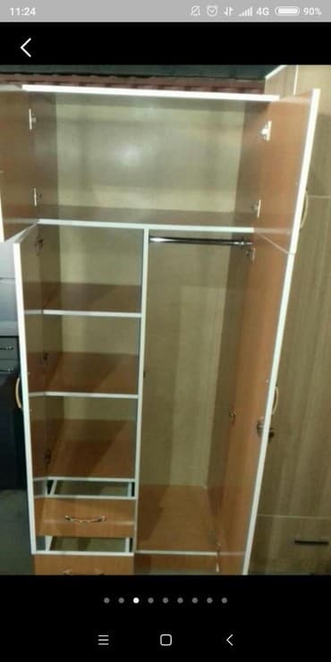 купить шифоньер недорого: Шкаф новый продаю новый шкаф двухдверный(2)-- и трехдверный(3)--- — 4