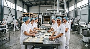 работа упаковщик в кондитерской: 🏭 Ири нан бышыруучу өндүрүшкө Кыз-Келиндерди жумушка чакырабыз!Биздин — 1