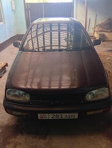 Транспорт: Volkswagen Golf: 1993 г., 1.8 л, Кол менен иштөөчү, Бензин, Седан — 9