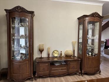 купить стенку для дома: Зал үчүн гарнитур, Колдонулган, Шкаф, Комод, ТВ үчүн тумба, Өзү алып кетүү — 1