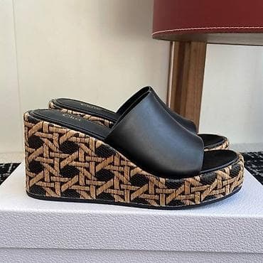 обувь балетки: Босоножки, 40, 40.5, 41, Dior, Новый, цвет - Черный, Самовывоз, Платная доставка — 2