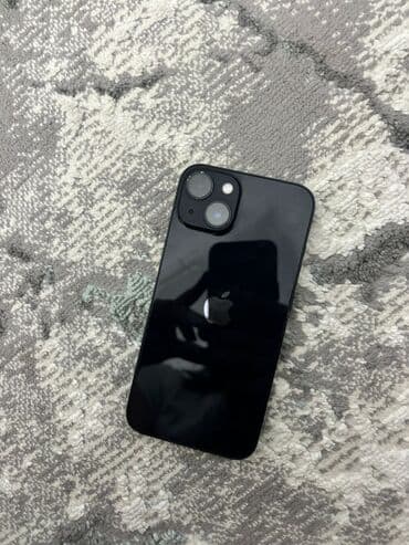 ipad 8th: IPhone 13, Б/у, 128 ГБ, Midnight, Зарядное устройство, 84 % — 1