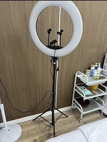 Кольцевая RGB LED‑лампа 45 см с штативом - Диаметр кольца: 45 см - — 5